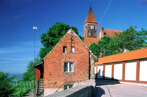 Mury obronne i kościół w Nowe kujawsko-pom